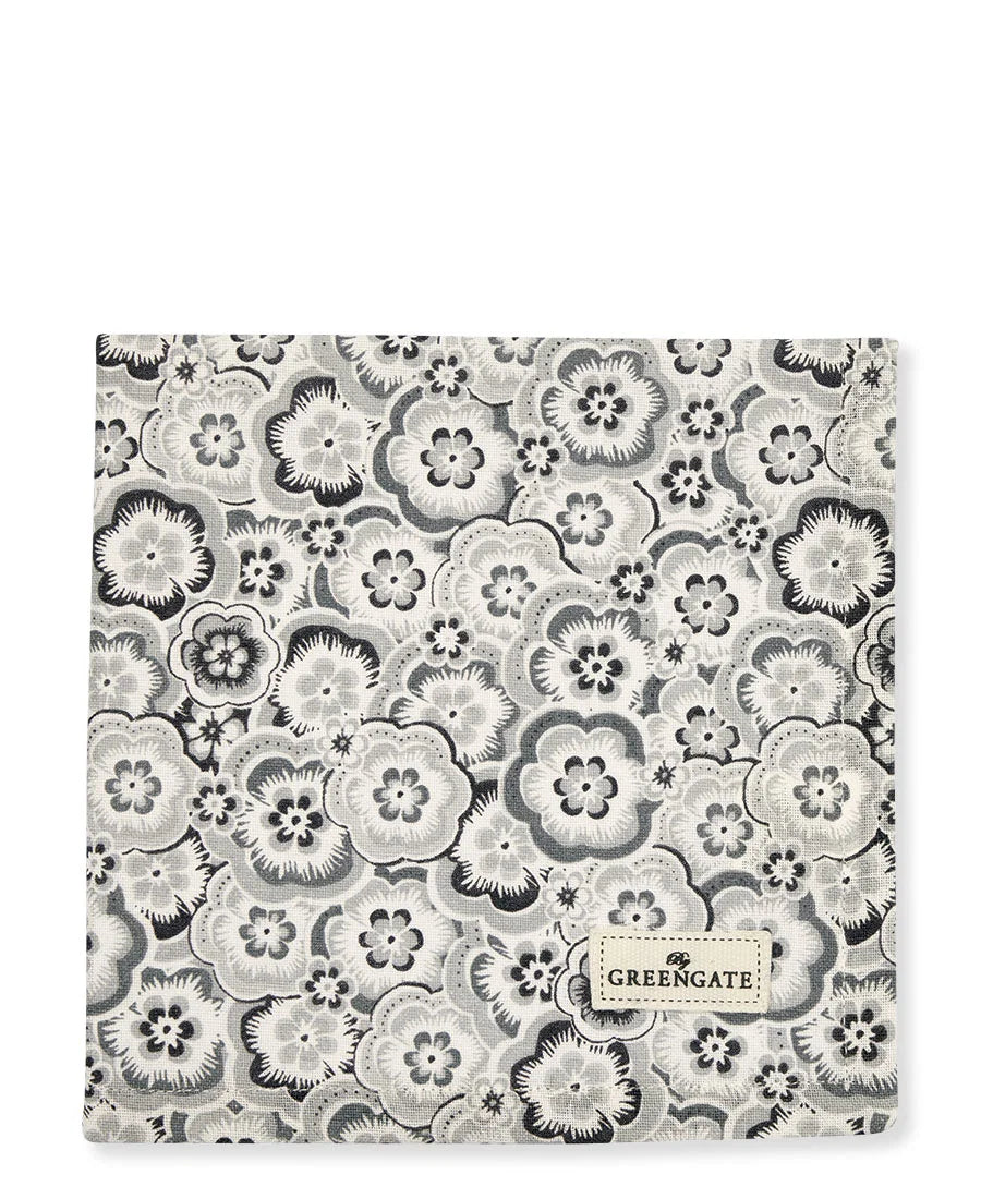 GreenGate Serviette Selva Grau