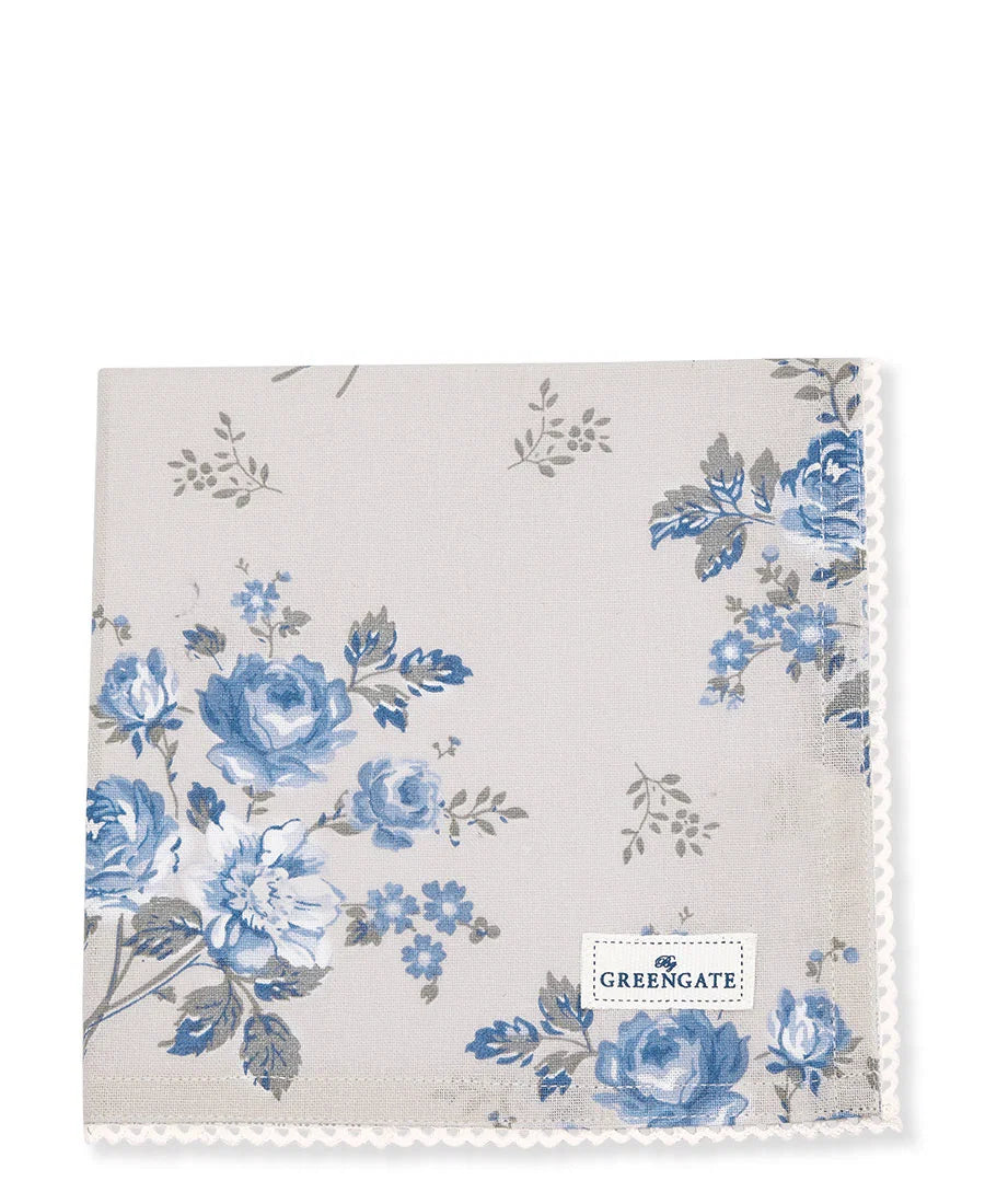 GreenGate Serviette Harmony Blau