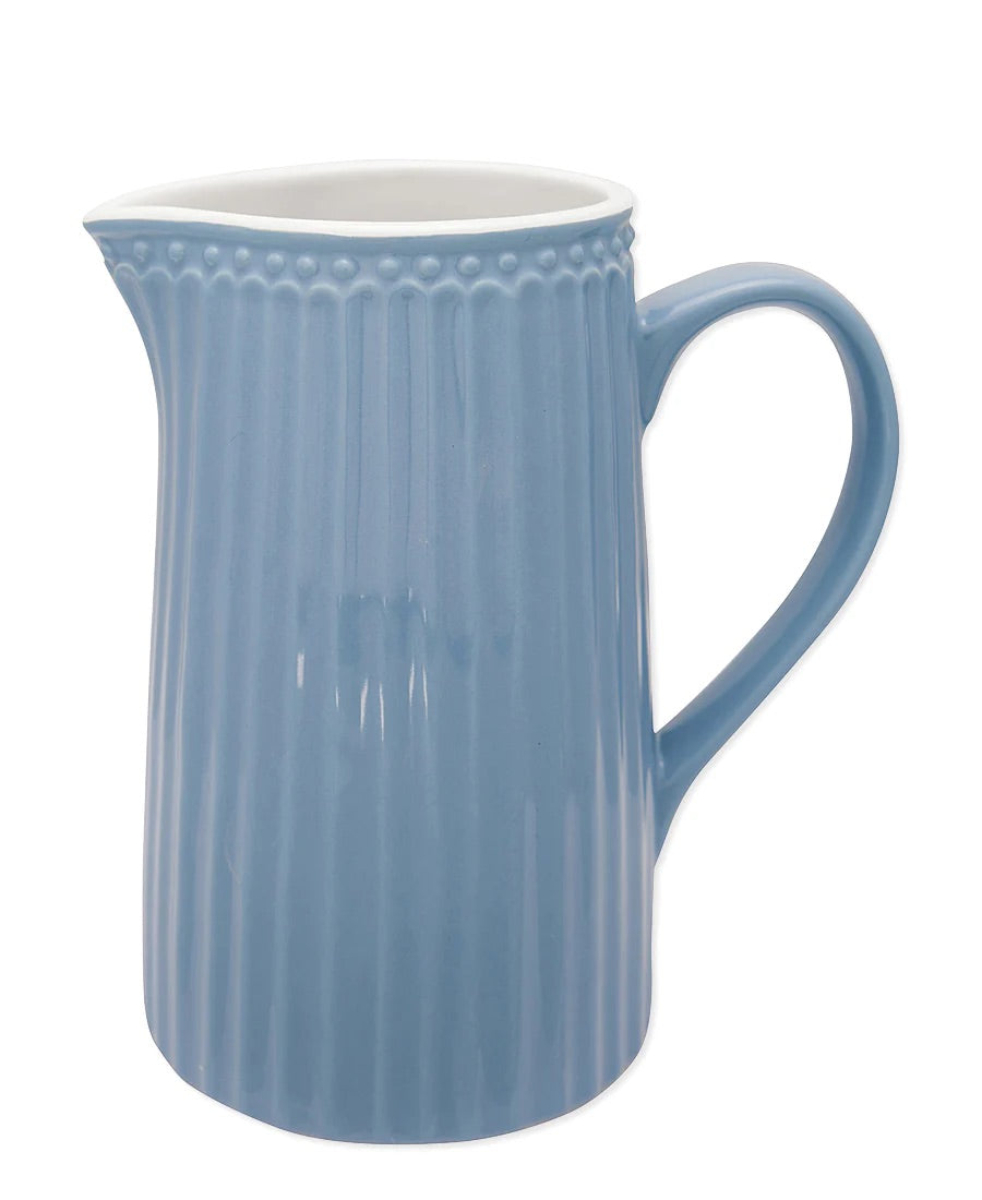 GreenGate Alice Krug Kanne 1 Liter Himmelblau Sky