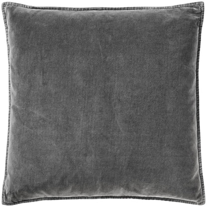 IB Laursen Kissen Velour 52 x 52 Dunkelgrau Thunder Grey