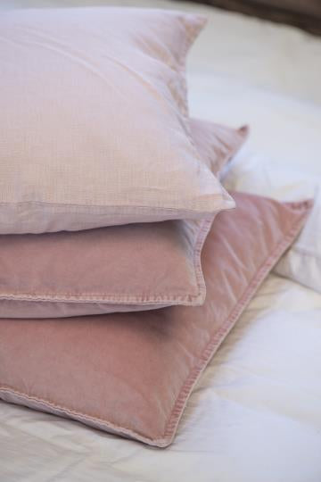 IB Laursen Kissen Velours 52 x 52 rosa