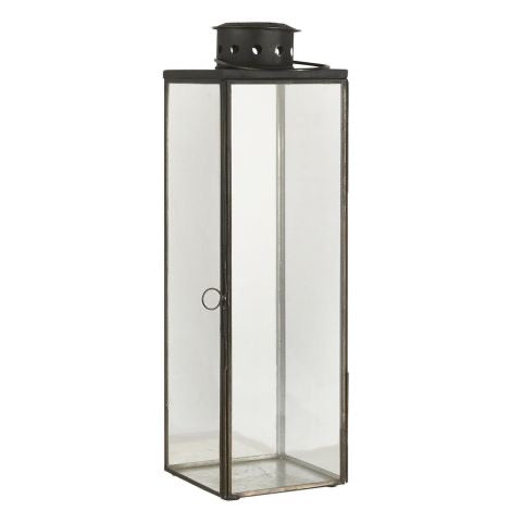 IB Laursen Laterne Top Schwarz Metall 41 cm