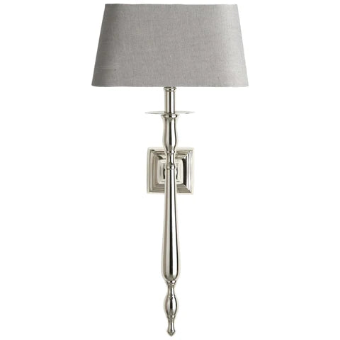 Lene Bjerre Gisele Groß Wandlampe Silber glänzend Ohne Lampenschirm