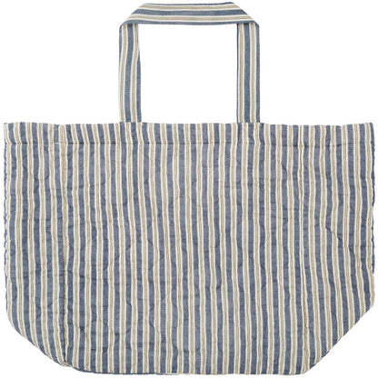 IB Laursen Tasche Beutel 40 x 45 cm Blau Braun Baumwolle H/W 2026
