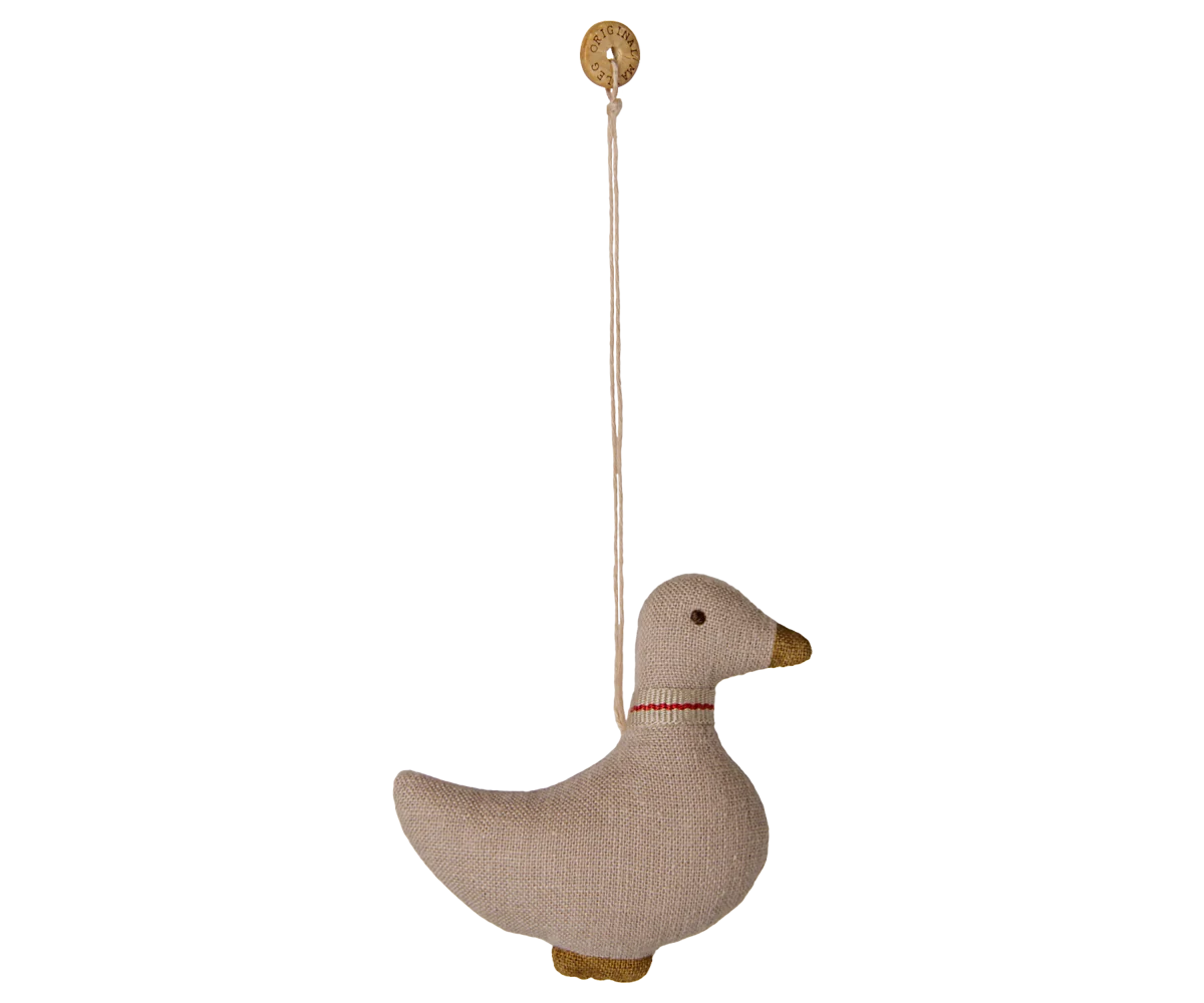 Maileg Ente Stoffornament Anhänger Rot 7 cm