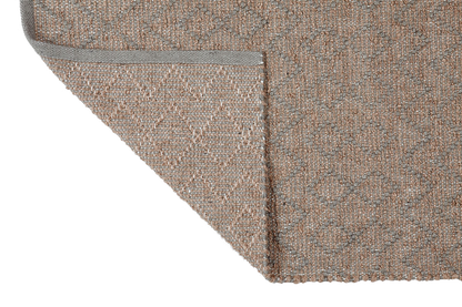 Liv Interior Boucle PET Teppich 60 x 90 cm Outdoor Sand