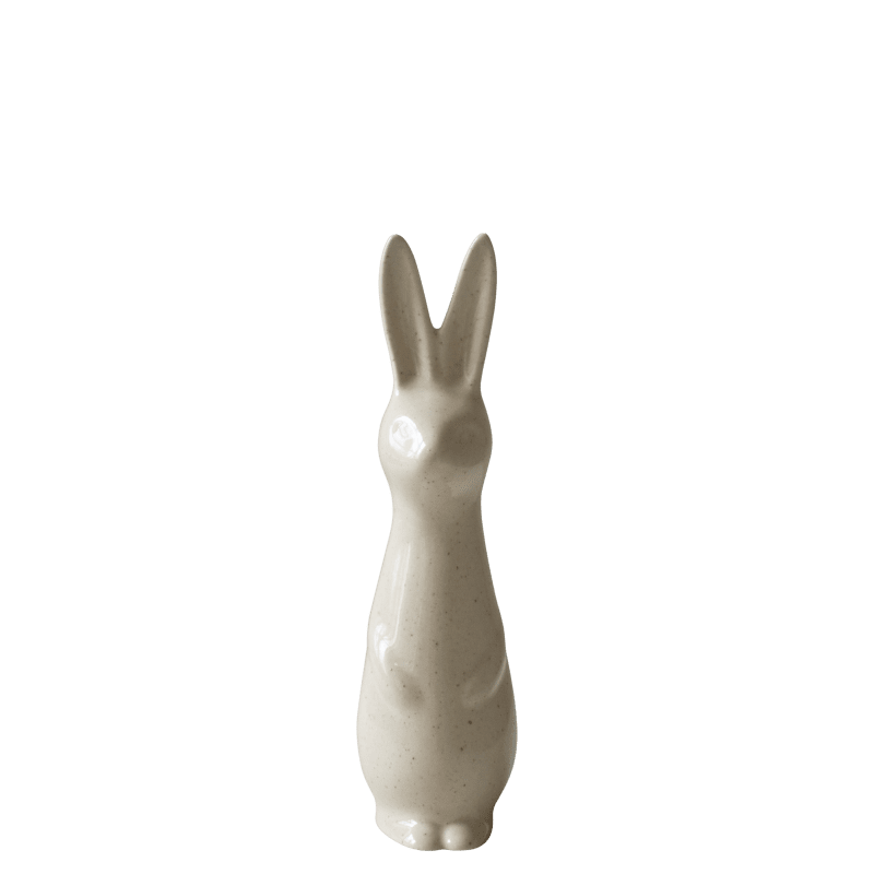 DBKD Hase beige H 17 cm Keramik Ostern Medium