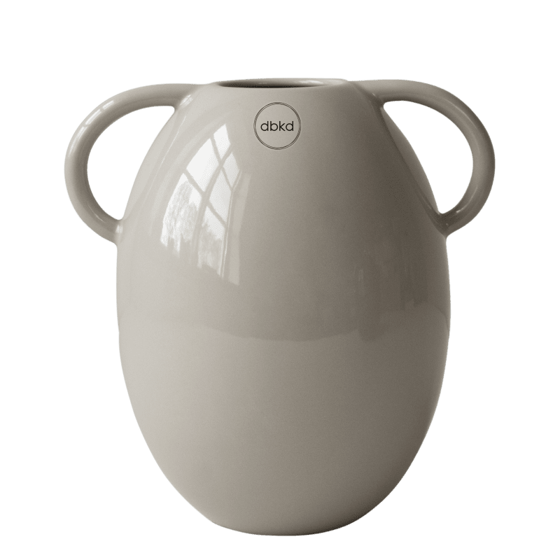 DBKD Vase Ostern Keramik beige 20 cm