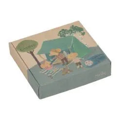 Maileg Happy Camper Zelt Maus 18 cm Blau