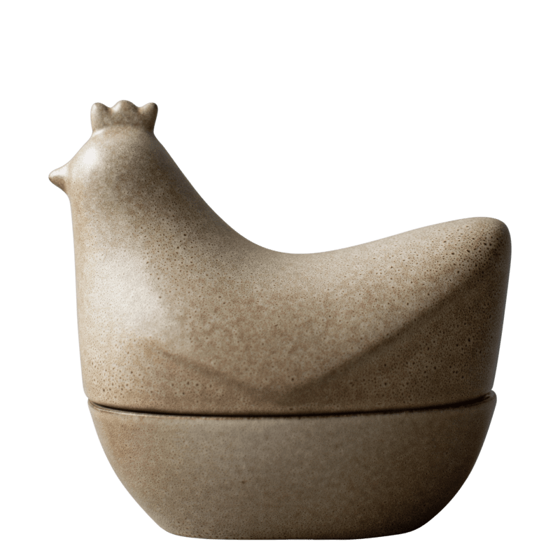 DBKD Happy Hen Henne Beige 16,5 cm Keramik Ostern