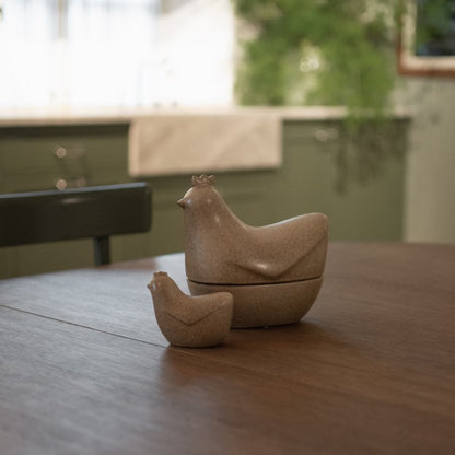 DBKD Happy Hen Henne Beige 16,5 cm Keramik Ostern