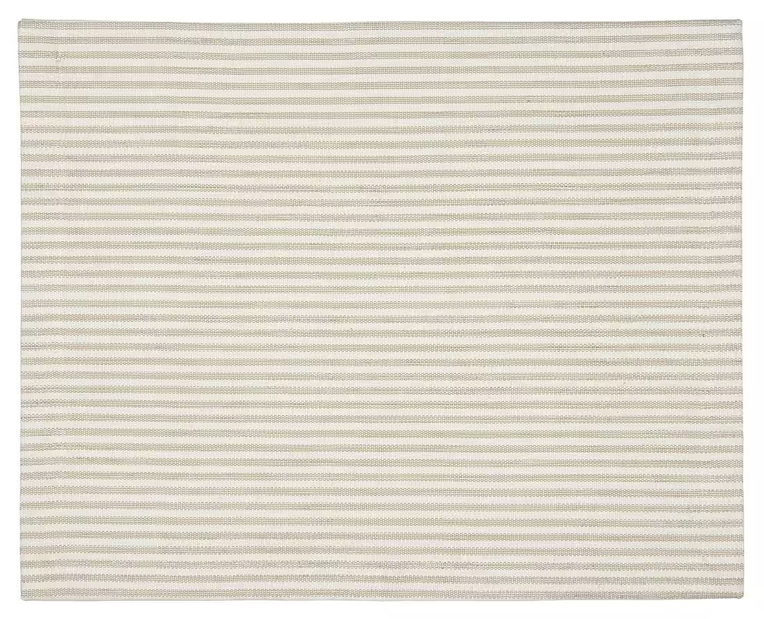 IB Laursen Tischset Setzgedeck 45x 35 cm Streifen Natur Baumwolle