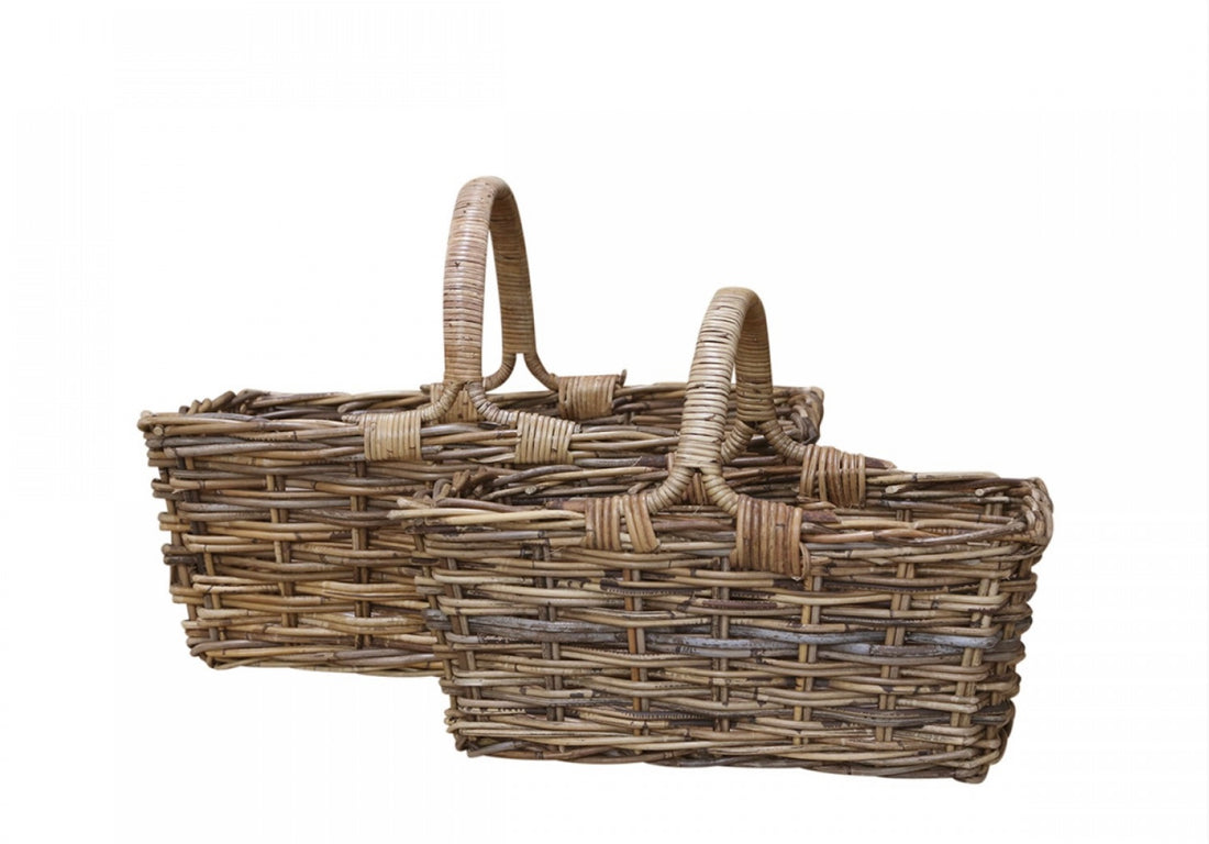 Chic Antique 1 Korb Rattan Natur
