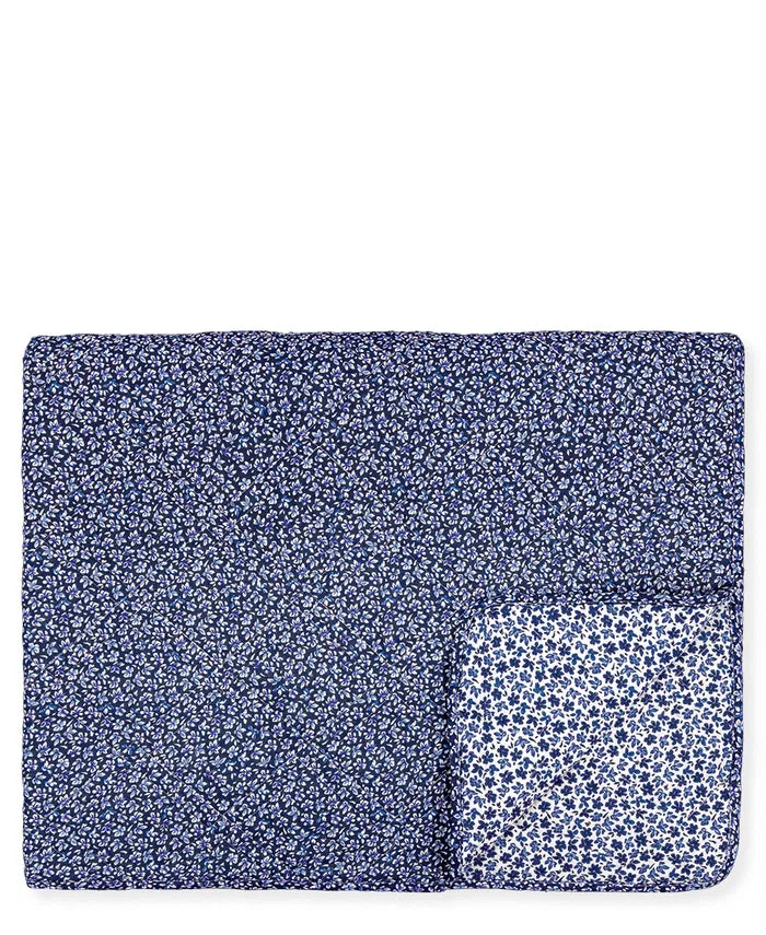 GreenGate Dahla Blau Quilt Plaid 250 x 260 cm