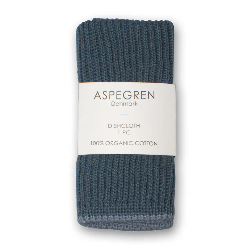 Aspegren Spültuch Ripple Navy Blue 25x28 cm