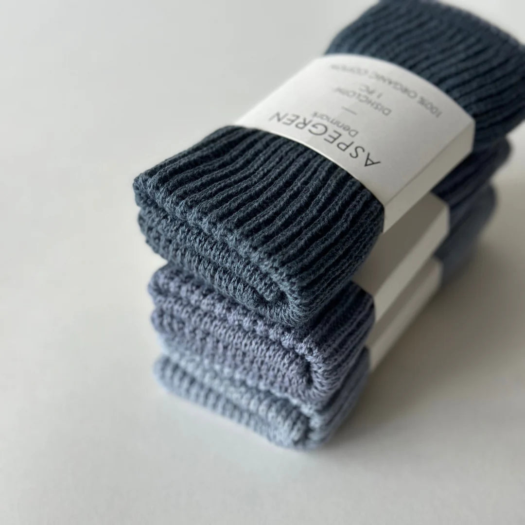 Aspegren Spültuch Ripple Navy Blue 25x28 cm