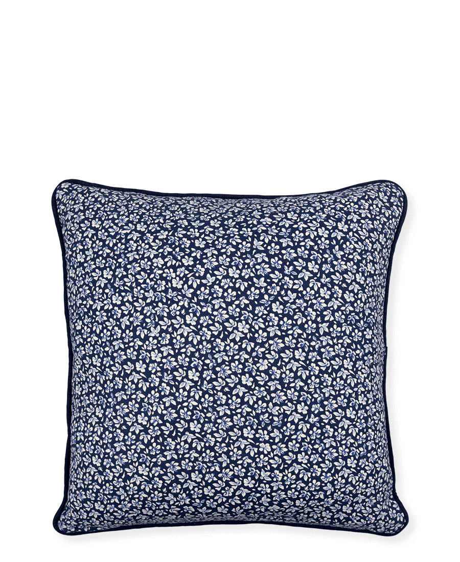 GreenGate Dahla Kissenbezug 40 x 40 cm Blue