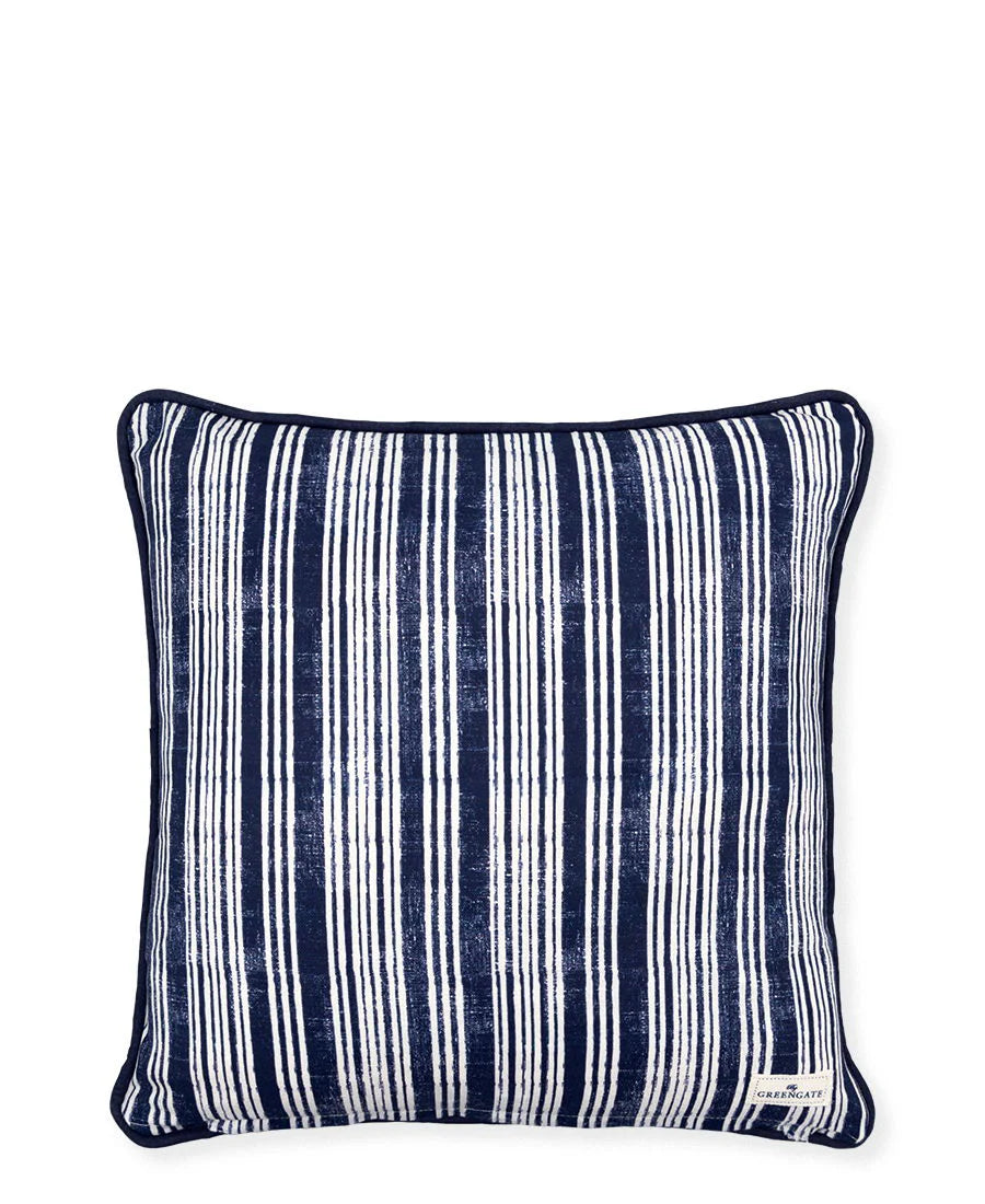 GreenGate Dahla Kissenbezug 40 x 40 cm Blue – Skandinavisches Landhaus