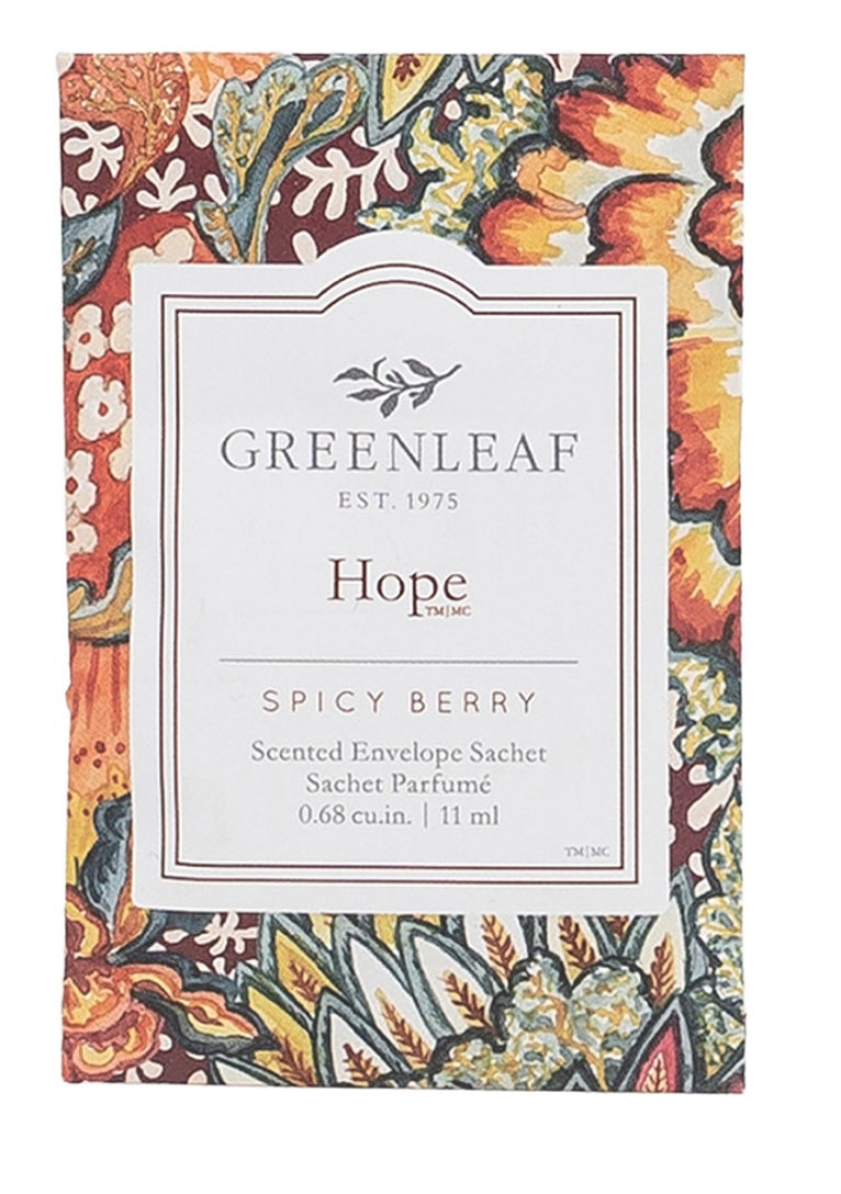 Greenleaf Hope Duft Sachet Klein 11 ml Spicy Berry Weihnachtsduft