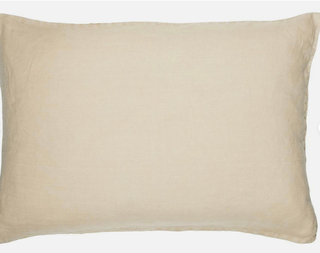 IB Laursen Kissenbezug 50x50 cm Leinen 6203-47 Sahara Sand