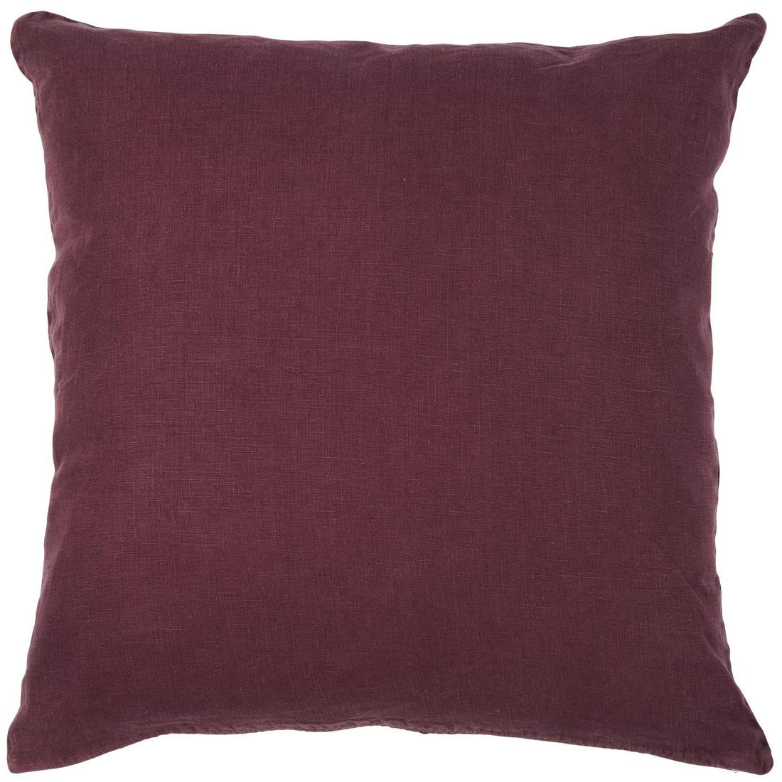 IB Laursen Kissenbezug 50x50 cm Aubergine Leinen 6203-08