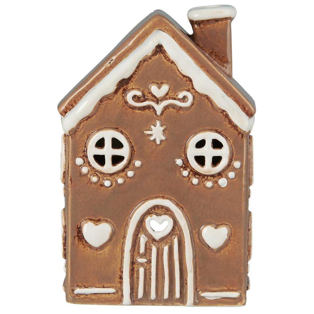 IB Laursen Haus Lichterhaus Stillenat Gingerbread Rundbogentür 15,5 cm