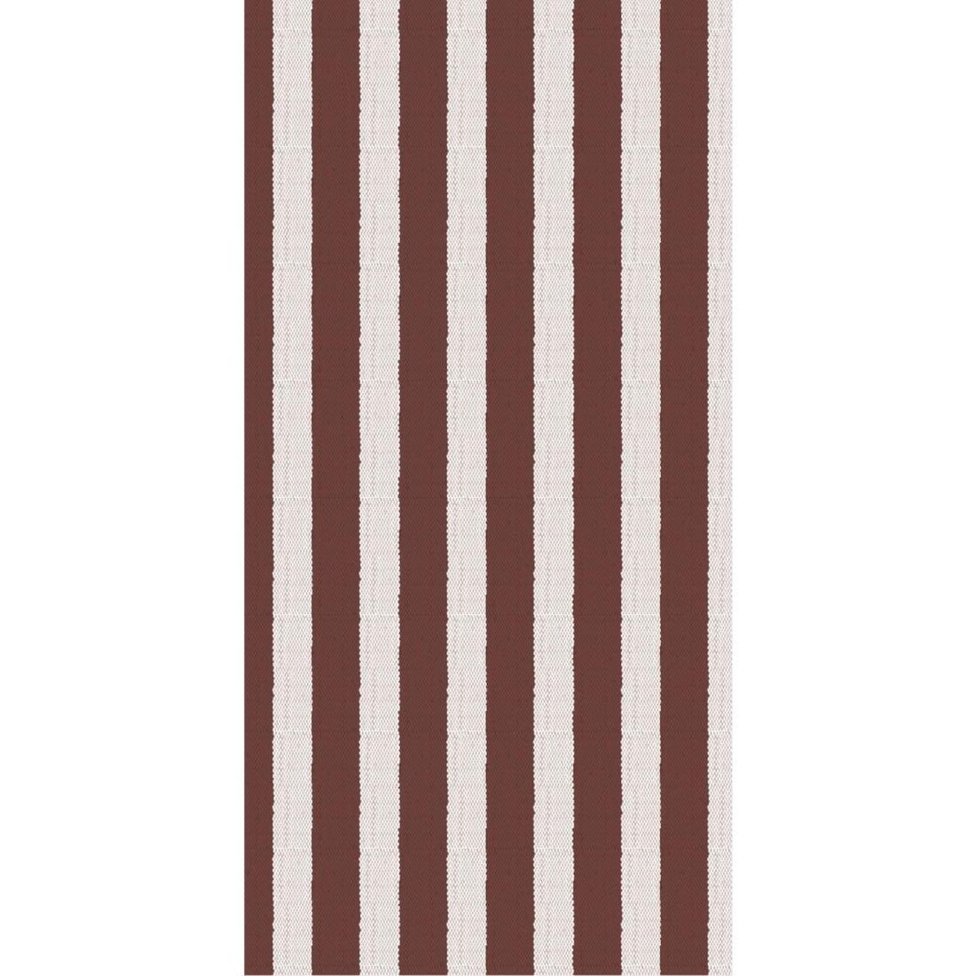 IB Laursen Servietten Streifen schmal braun länglich