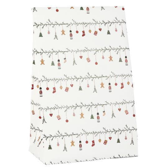 IB Laursen Buntfalttüte Weihnachten Groß 28,5 cm Geschenktüte