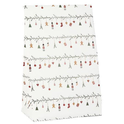 IB Laursen Buntfalttüte Weihnachten Groß 28,5 cm Geschenktüte