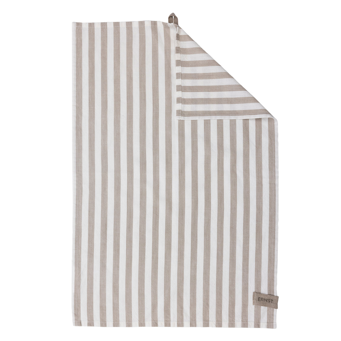Ernst Geschirrtuch Streifen beige breit 47x70 cm