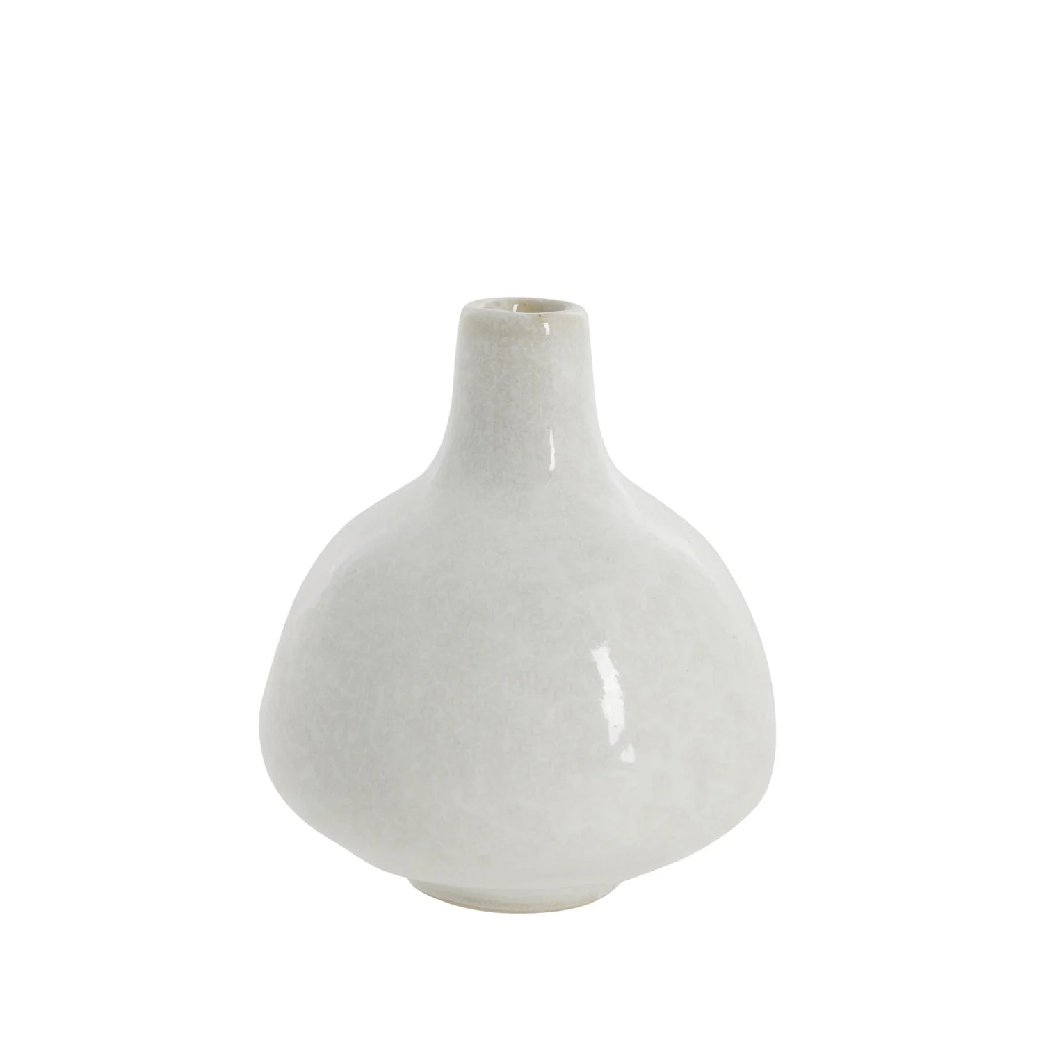 Lene Bjerre Helene Vase klein weiß 9 cm