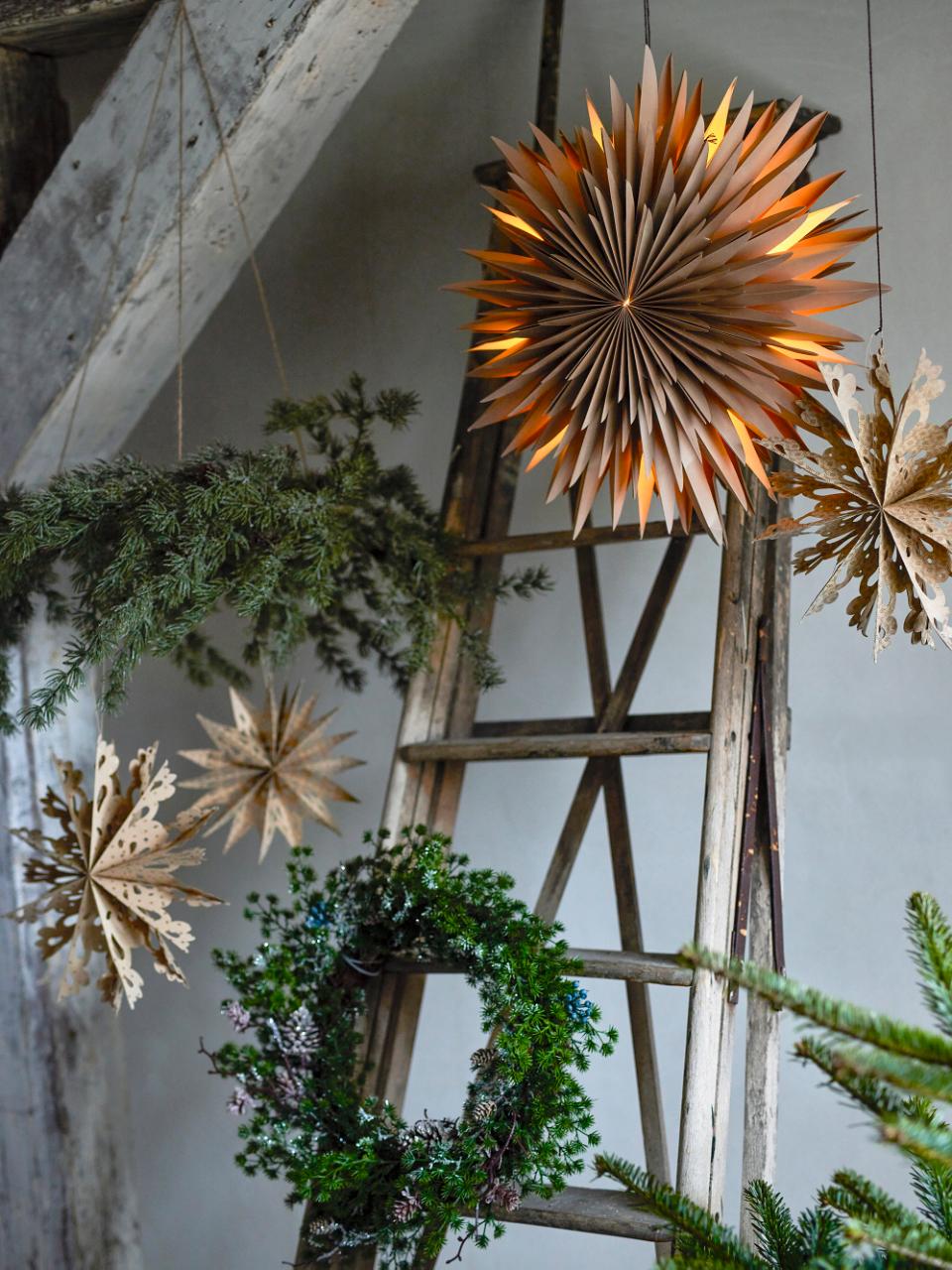 Bloomingville Kranz Cedar grün 70 cm Weihnachten