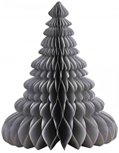 Chic Antique Tannenbaum Dekobaum grau Papier 50 cm