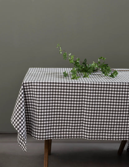 Storefactory Tischdecke Rutan 250x140 cm braun kariert