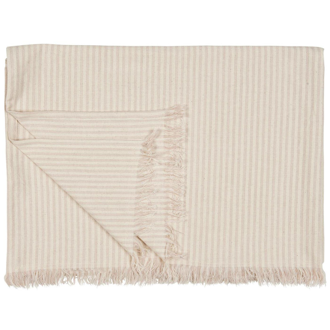 IB Laursen Hammam Strandtuch Baumwolle 150x100 cm Mauve Rosa