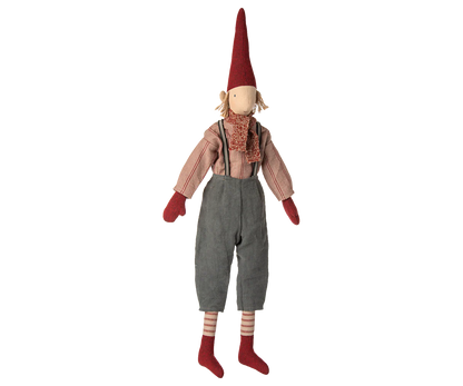 Maileg Pixy Gr. 4 Junge rotes Hemd 60 cm