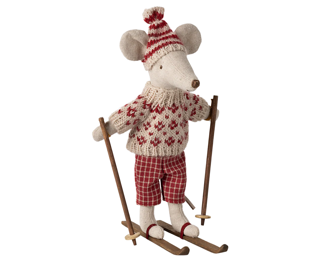 Maileg Maus Mama Skiset Winter 15 cm