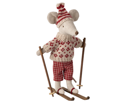 Maileg Maus Mama Skiset Winter 15 cm