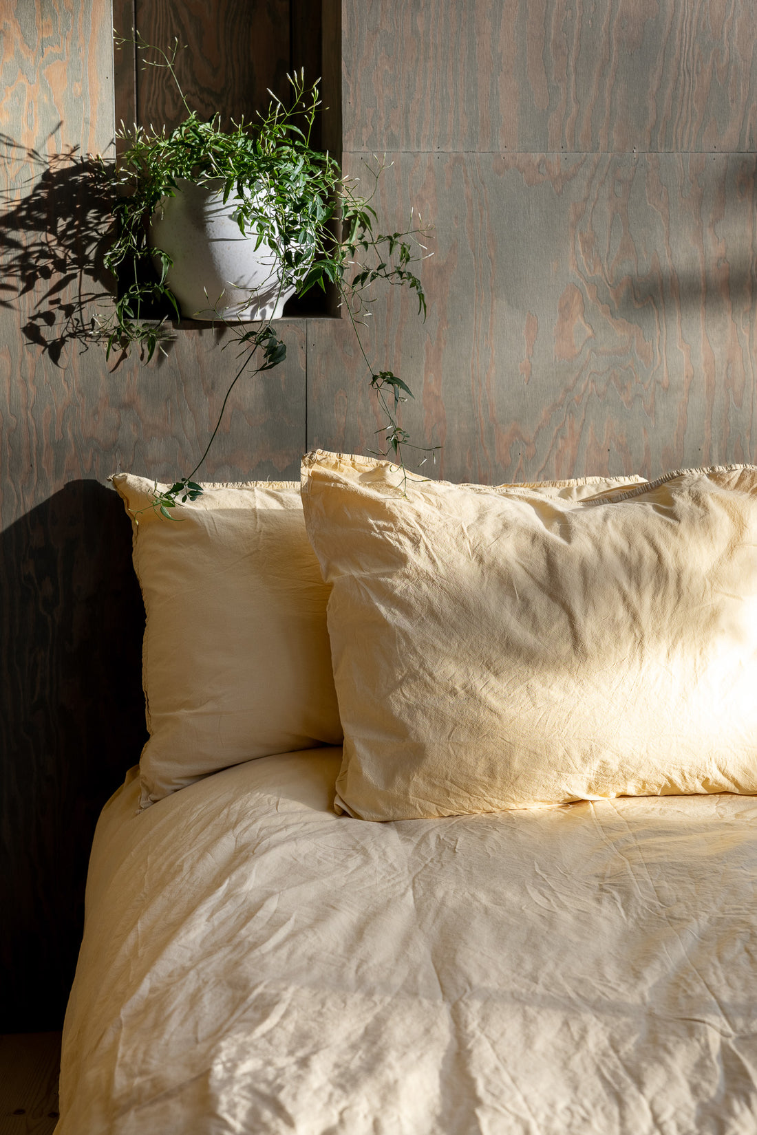 Storefactory Smaland Bettwäsche Organic 135x200 / 80x80 Gelb Yellow