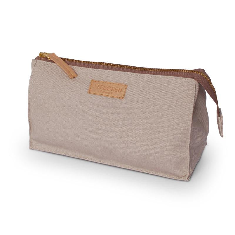 Aspegren Kosmetiktasche Bag 16 x 23 cm Canvas Khaki