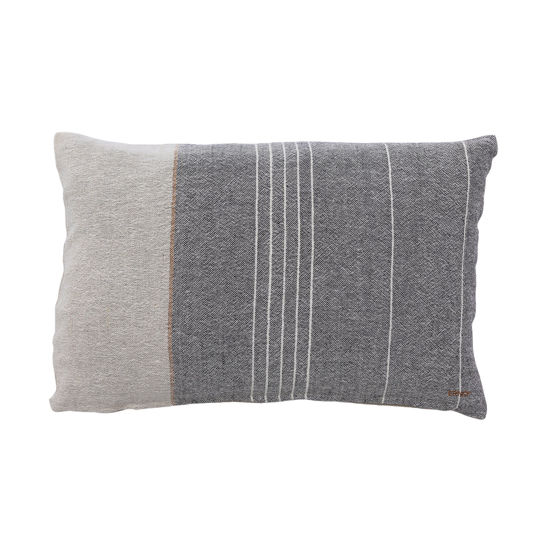 Ernst Kissenbezug 40x60 cm Streifen Baumwolle Leinen MIx