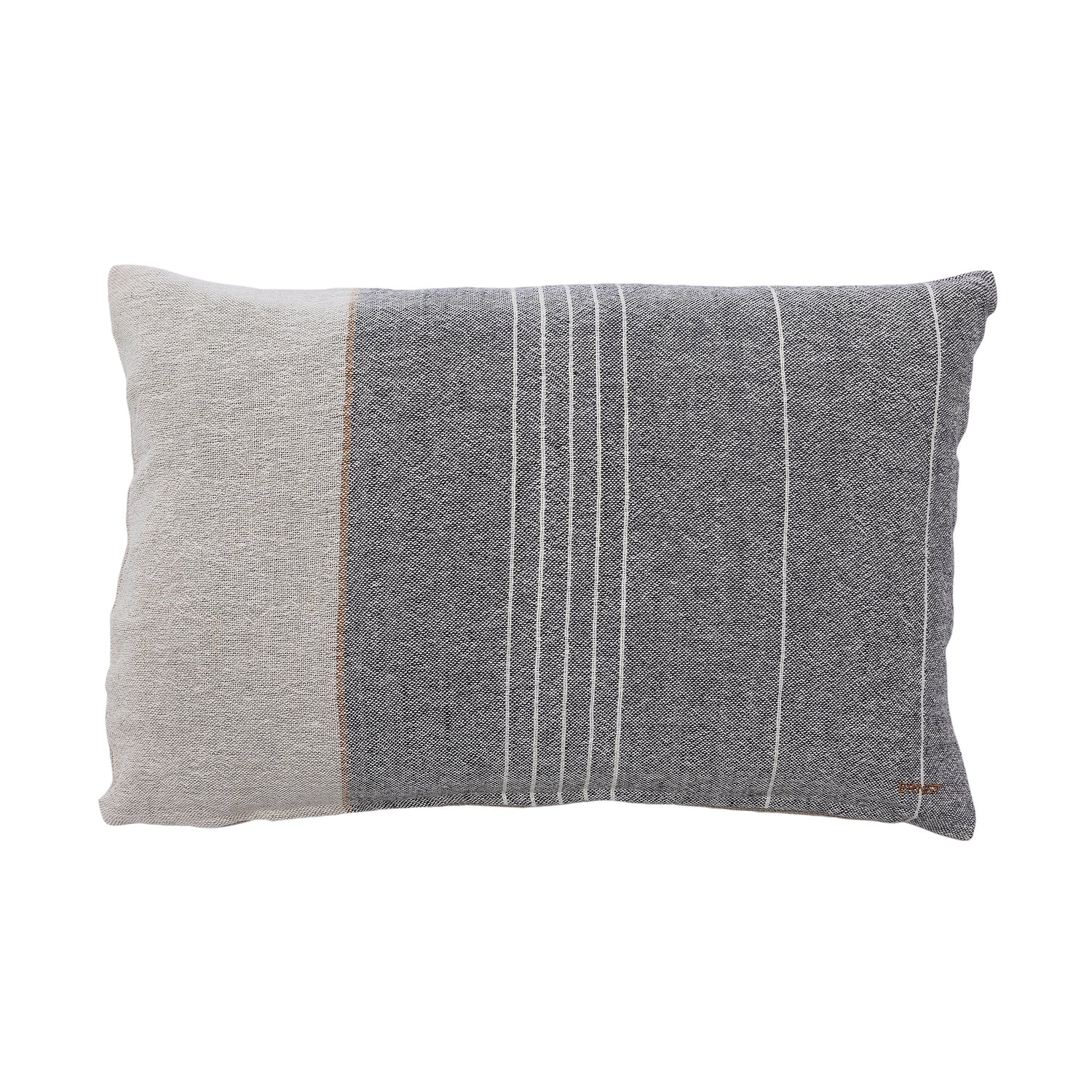 Ernst Kissenbezug 40x60 cm Streifen Baumwolle Leinen MIx