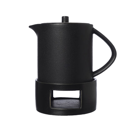 Ernst Kanne mit Stövchen 19x19 cm schwarz