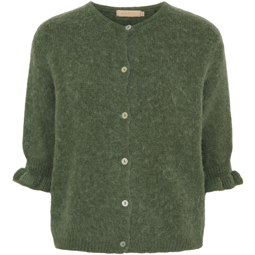 Marta du Chateau Strickjacke Army Grün L / XL