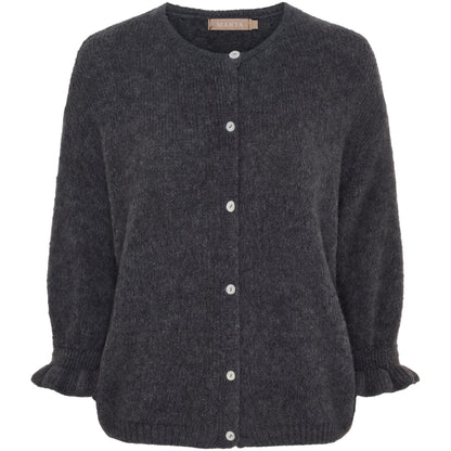 Marta du Chateau Strickjacke Grau Dunkelgrau S / M
