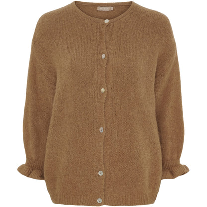 Marta du Chateau Strickjacke Camel Braun L/XL
