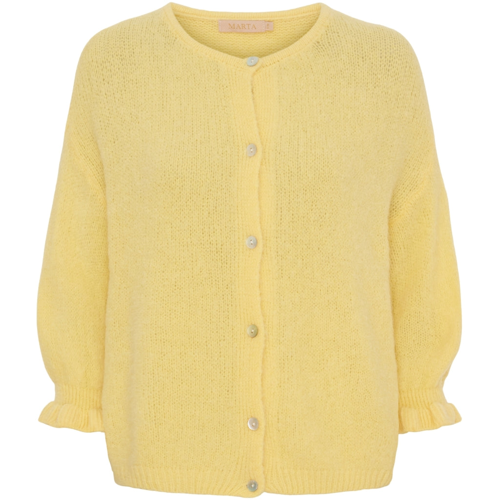 Marta du Chateau Strickjacke Gelb Yellow L/XL
