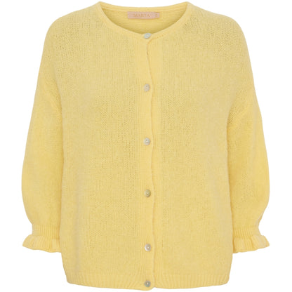 Marta du Chateau Juliana Strickjacke Gelb Yellow S / M