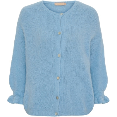 Marta du Chateau Strickjacke Hellblau Blau L / XL