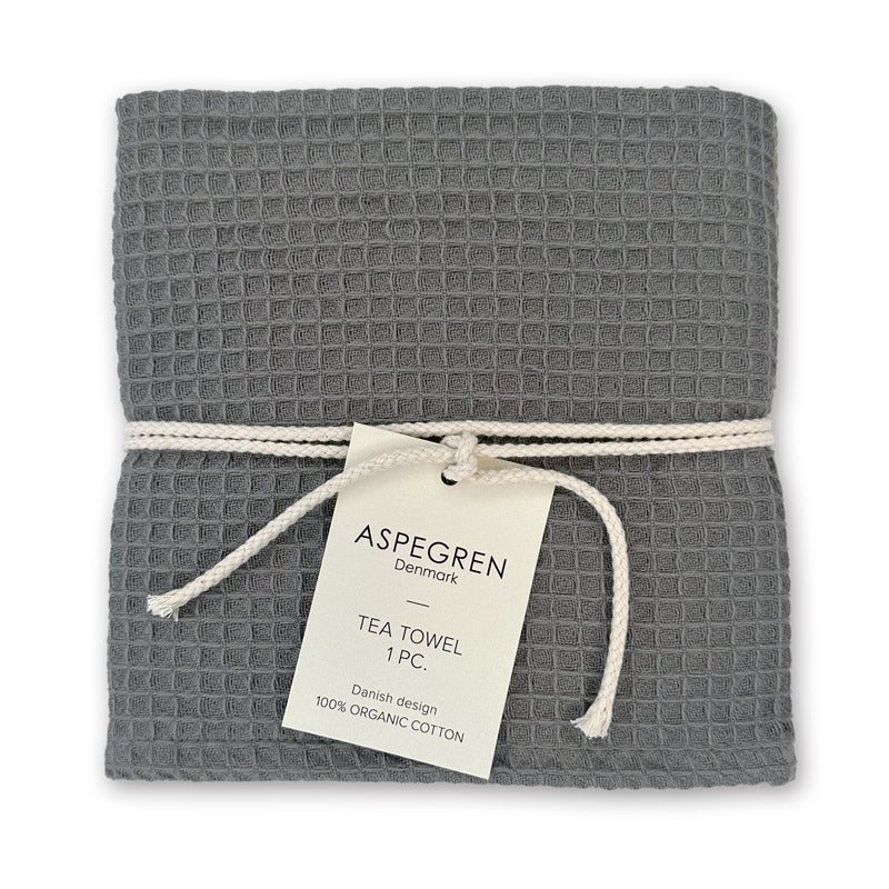 Aspegren Geschirrtuch North Pepper Öko dunkelgrau
